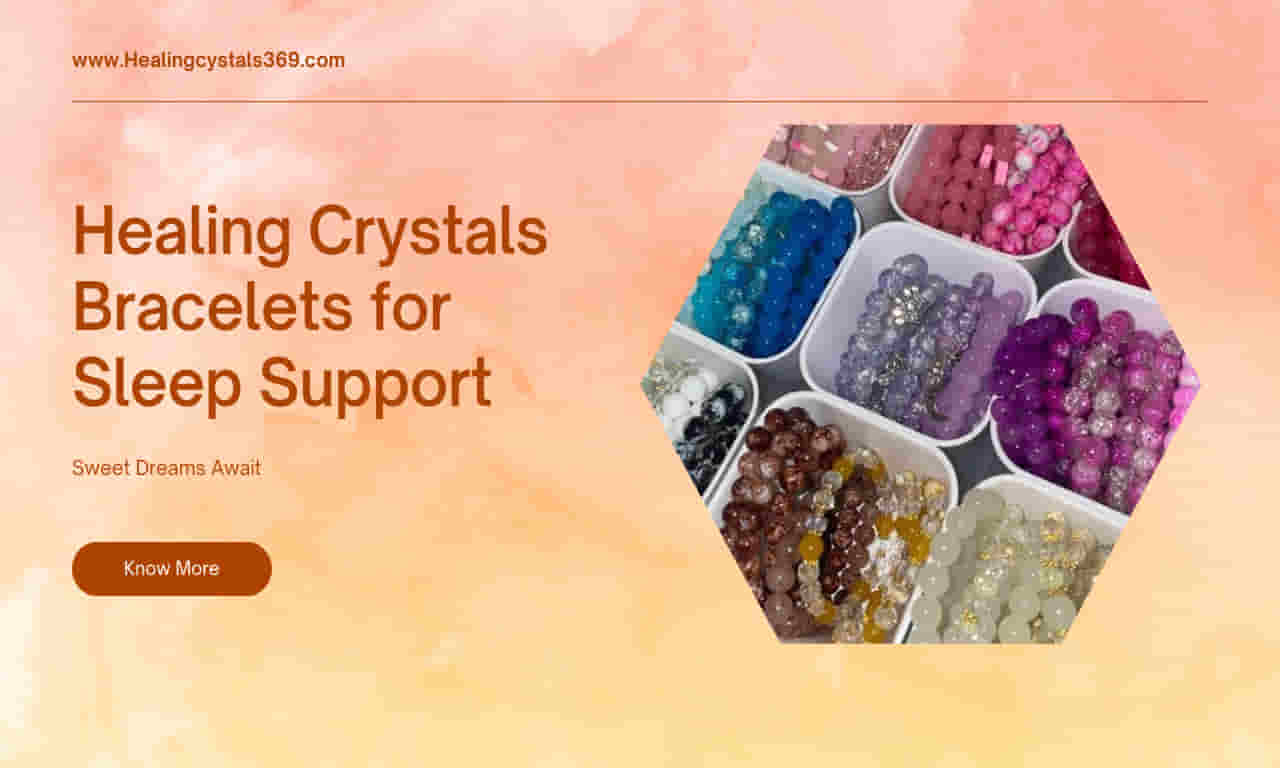 Healing Crystals Bracelets for Sleep Support