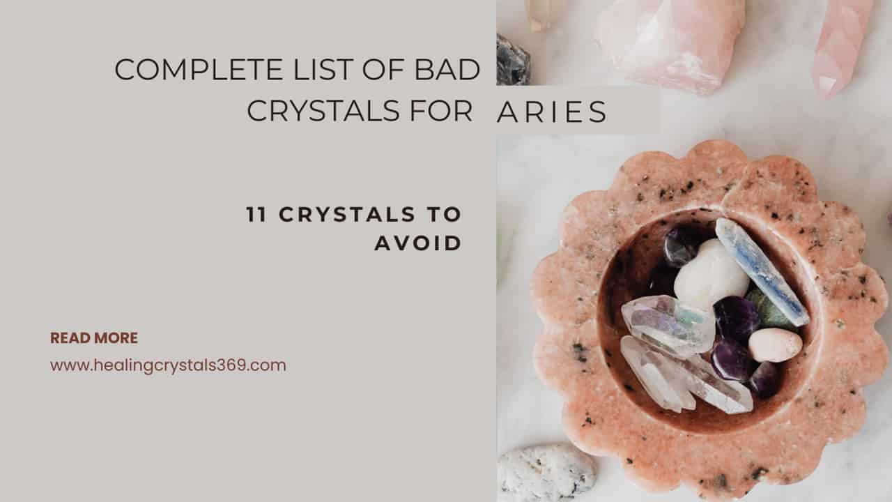 Bad Crystals for Aries