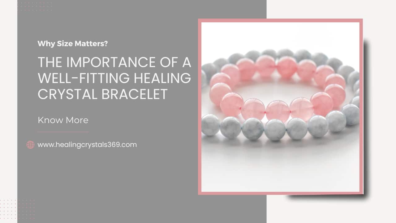 Size of a Healing Crystal Bracelet