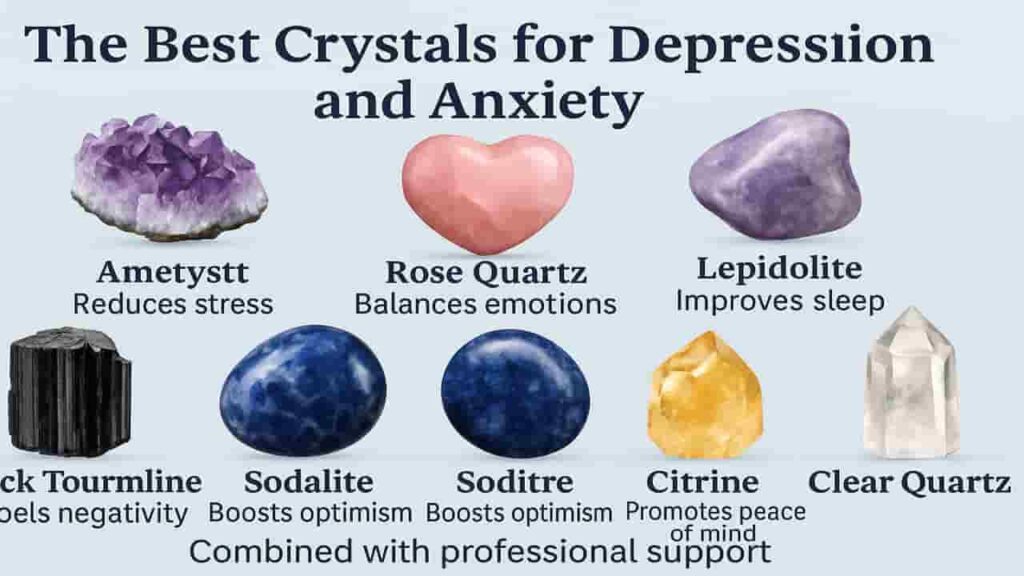 Best Crystals for Depression and Anxiety