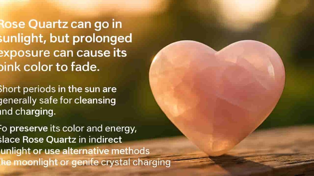 Can Rose Quartz Go in Sunlight