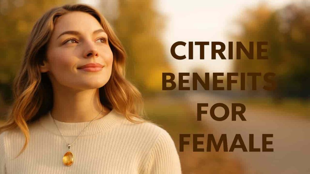 Citrine Benefits for Female