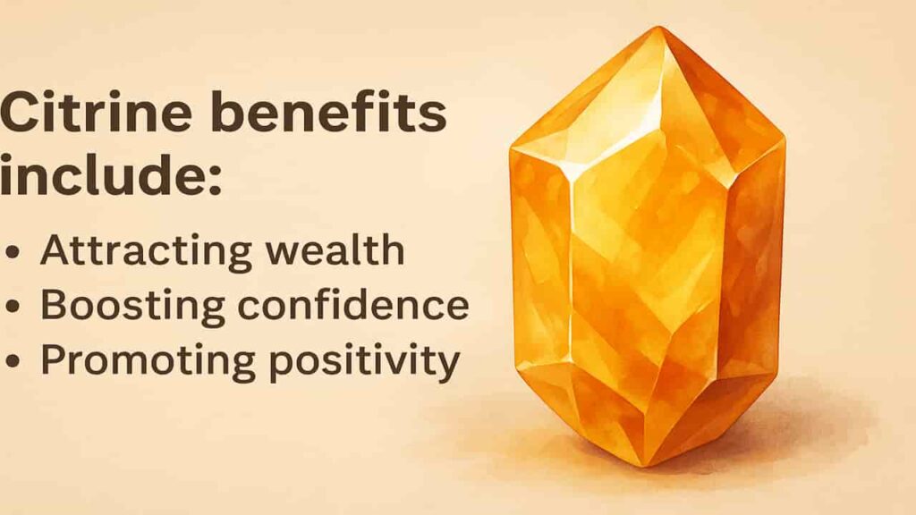 Citrine benefits