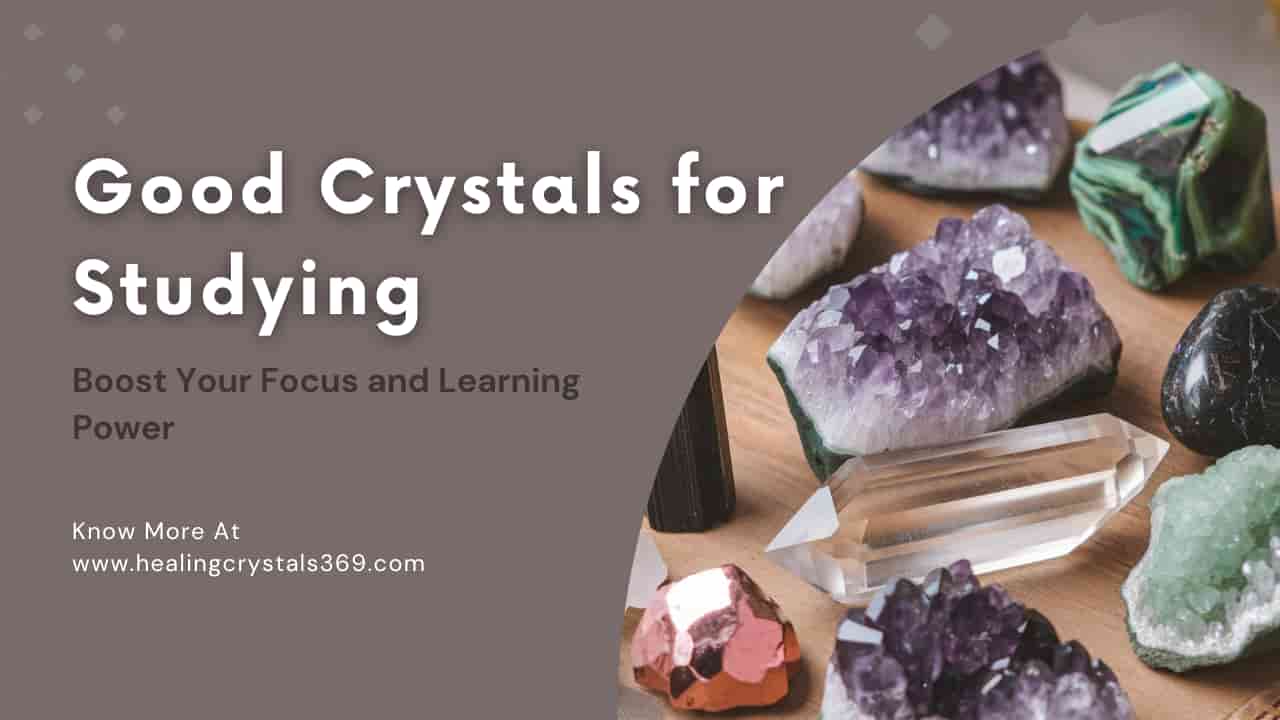 Good Crystals for Studying