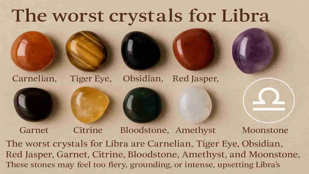 Worst Crystals for Libra Zodiac