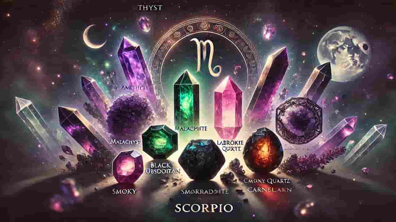Best Crystals for Scorpio Moon