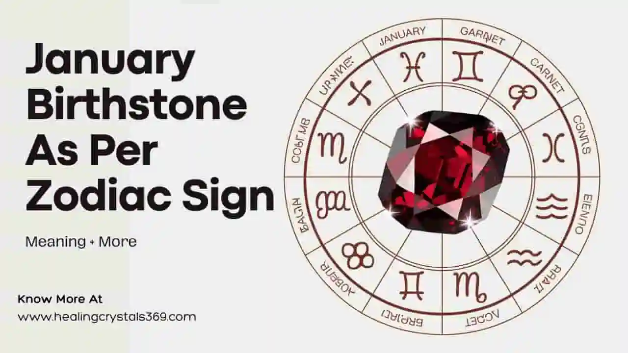 January Birthstone As Per Zodiac Sign