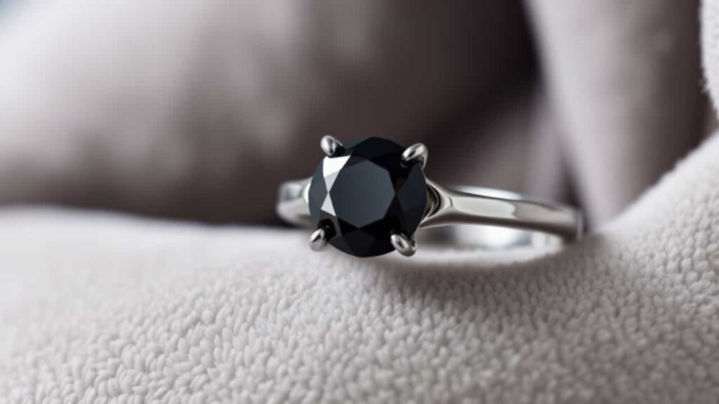 Black Diamond Ring
