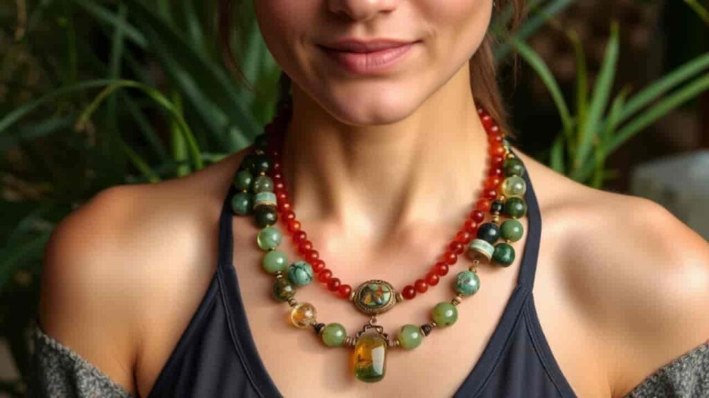 Wear Green Aventurine And Carnelian Together