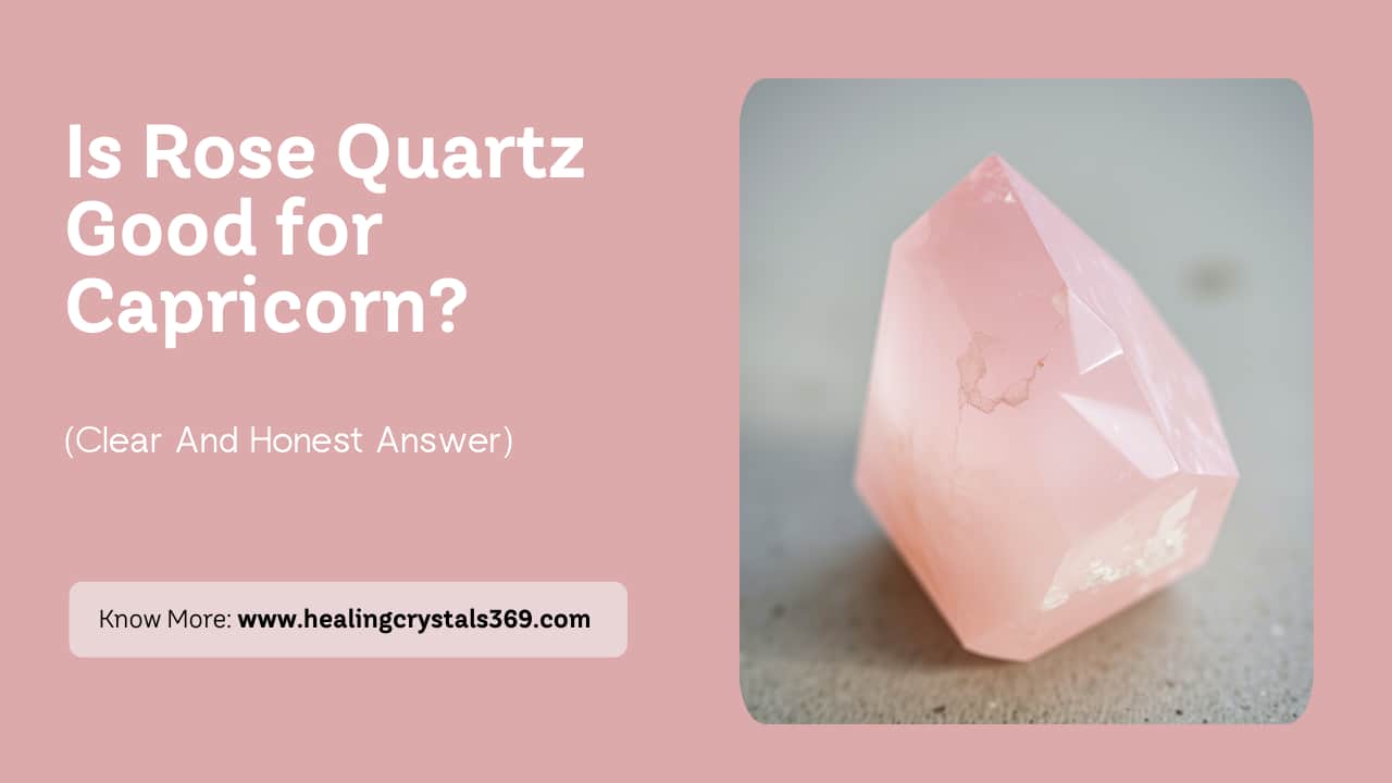 Is Rose Quartz Good for Capricorn