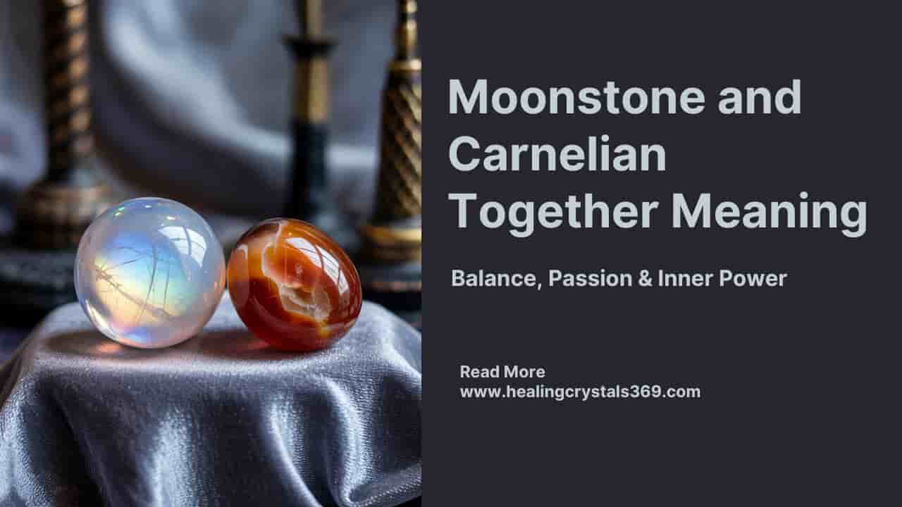 Moonstone and Carnelian Together Meaning